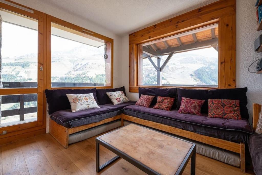 L'Arc-En-Ciel - Appartement Sur Les Hauteurs Du Mottaret Avec Acces Aux Pistes Les Allues Экстерьер фото
