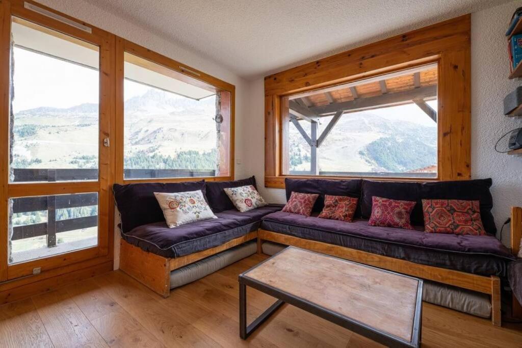 L'Arc-En-Ciel - Appartement Sur Les Hauteurs Du Mottaret Avec Acces Aux Pistes Les Allues Экстерьер фото