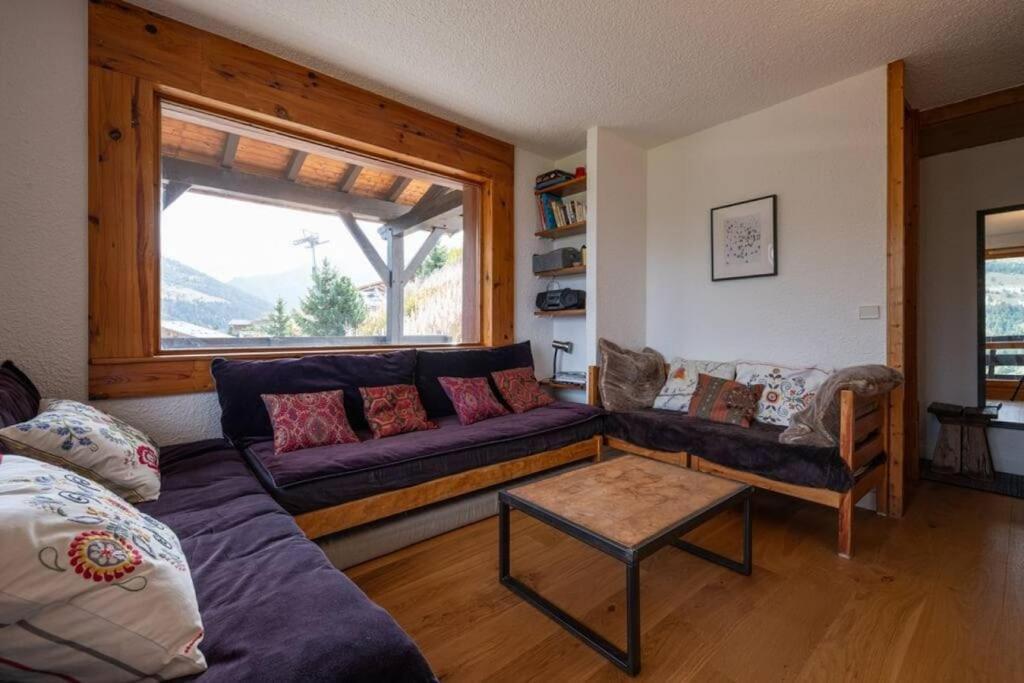 L'Arc-En-Ciel - Appartement Sur Les Hauteurs Du Mottaret Avec Acces Aux Pistes Les Allues Экстерьер фото